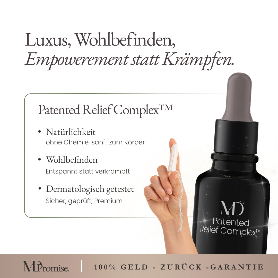 Bye Krämpfe, Hi Freiheit – mit innovativem 3-Stufen Wohlfühl-Komplex™️ im MinaDays Tampon