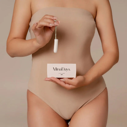 MinaDays CBD-Tampons Verpackung mit Cannabidiol
